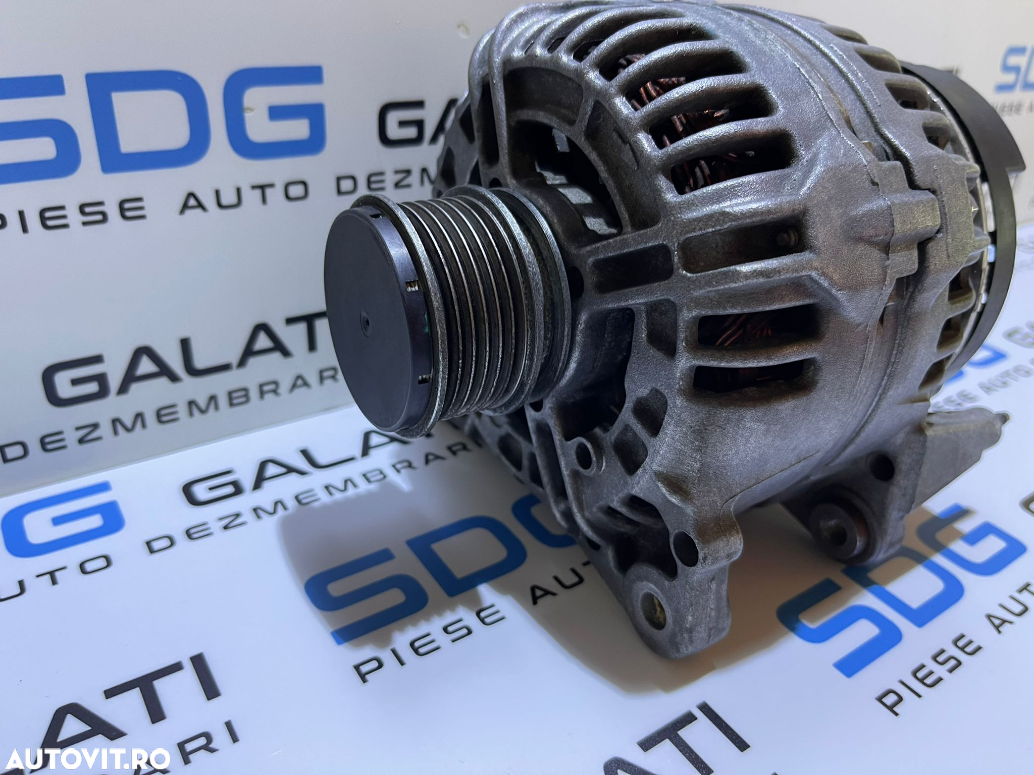 Alternator 140A Bosch Seat Leon 1P 2.0 TDI 2006 - 2013 Cod 06F903023F 0124525091 - 5