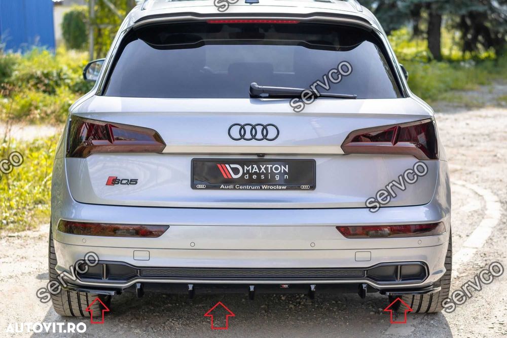 Pachet Body kit Audi Q5 SQ5 S-Line Mk2 2017-2020 v1 - Maxton Design - 4