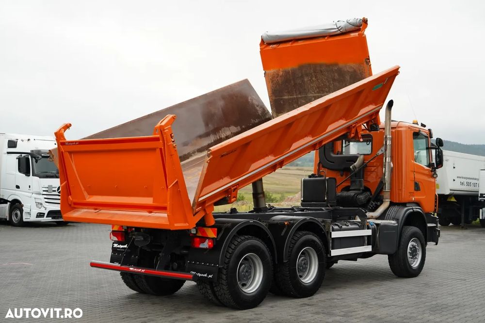 Scania G 440 / 6x6 / BASCULĂ TRIPLU / 2X HIDRODROBOOTS / BOARDMATIC / 100% ANVELOPE / MANUALĂ - 5