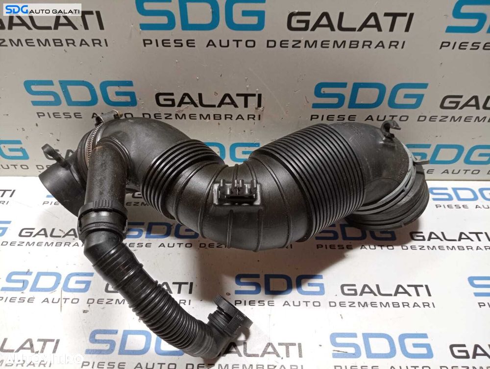 Tub Tubulatura Conducta Admisie Presiune Aer Intercooler Turbo Turbina Turbosuflanta Volkswagen Golf 6 2008 - 2014 Cod 3C0129654 3C0129635 [M5392] - 4