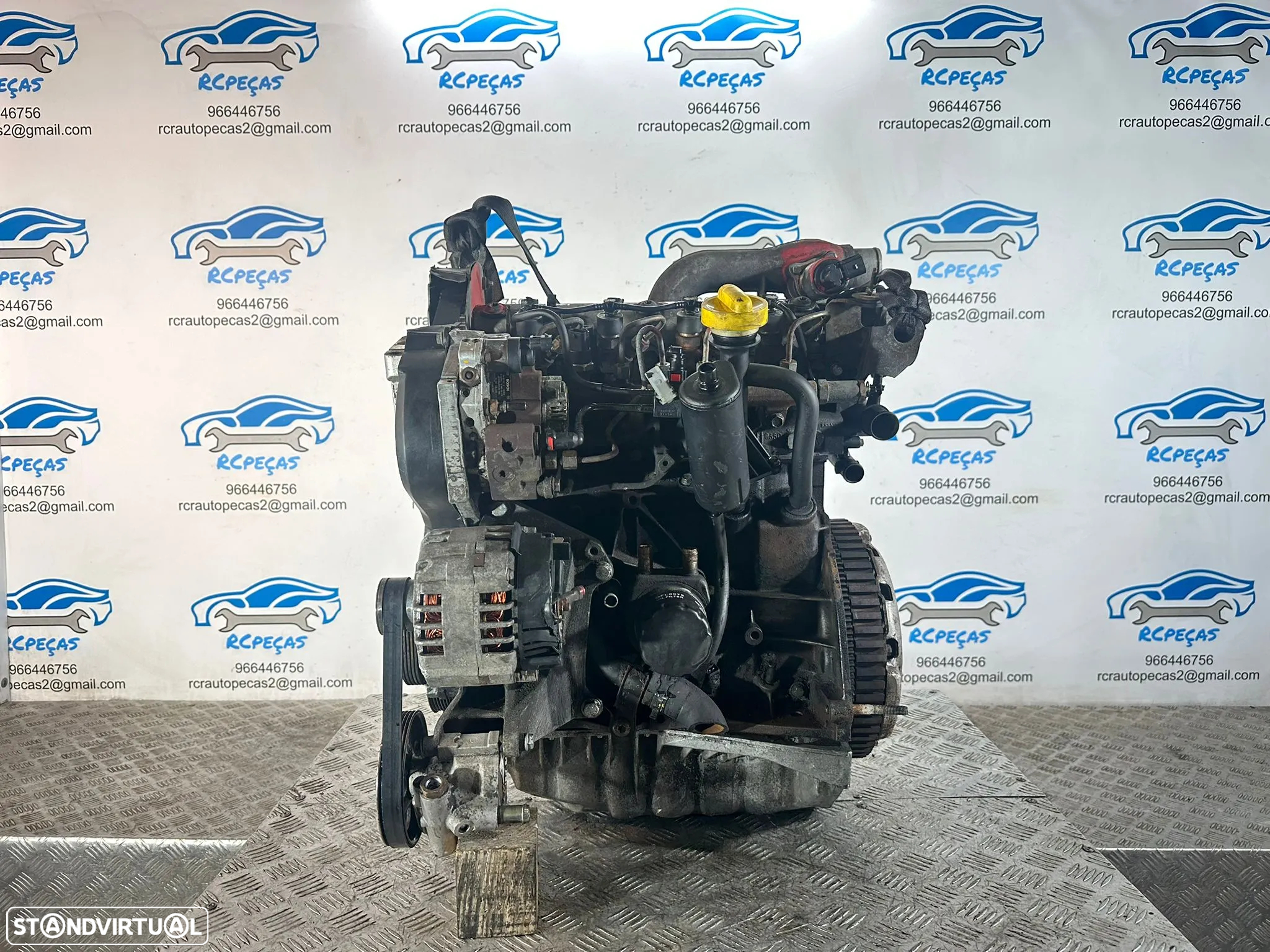 .Motor Completo F9QD812 Renault 1.9dci 8v 120cv - 2