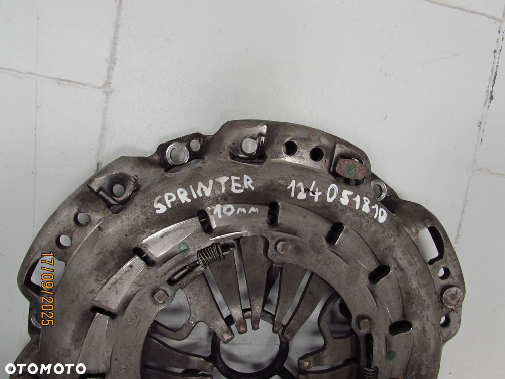 MB SPRINTER 906 2.2 651 SPRZEGLO KOLO DWUMASOWE TARCZA 10 mm DOCISK 124051810 - 16