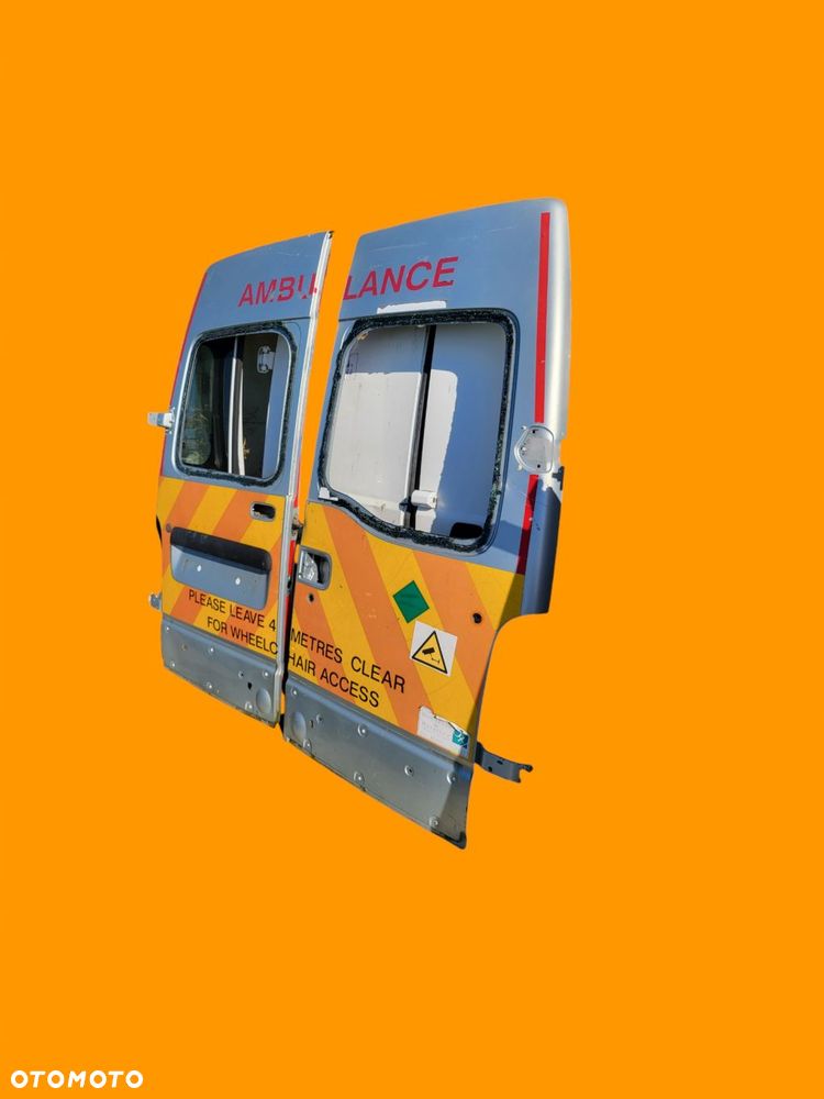 drzwi prawe tył srebrny master ii movano interstar 98-10 szyba - 2