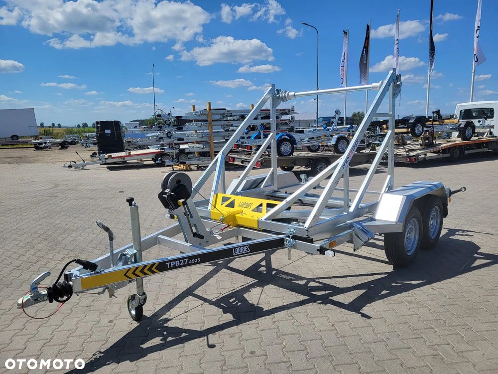 Lorries Dostawa przyczepa kablowa DMC2700kg DRUM do kabli i światłowodów SOLIDNA - 10