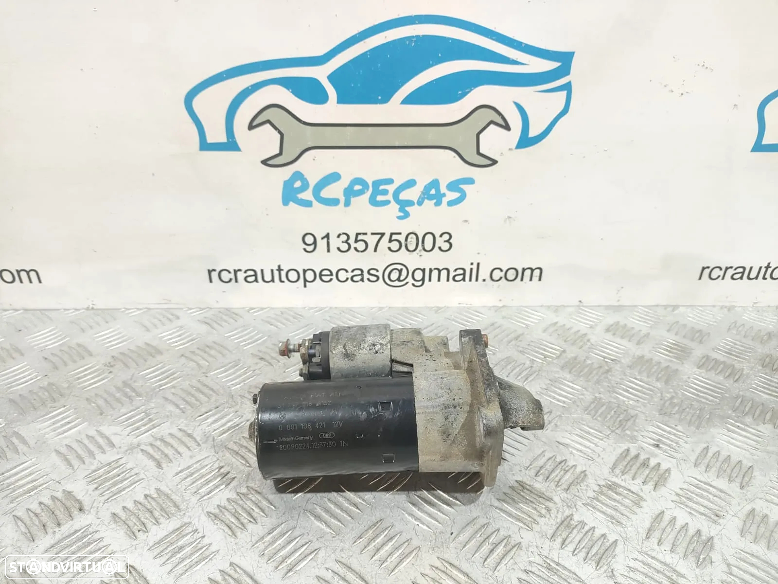 MOTOR ARRANQUE BOSCH FIAT ALFA ROMEO 159 2.0 JTDM 939B3000 - 10