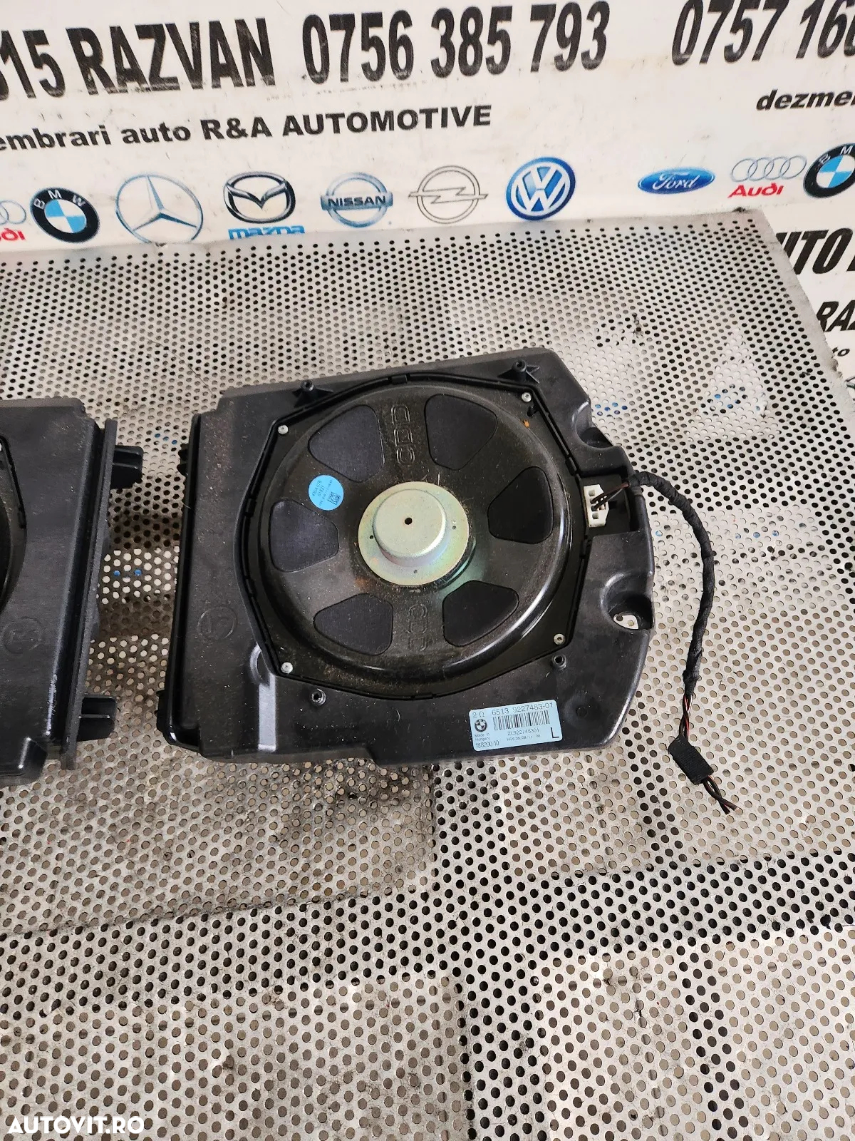 Subwoofer Boxa Difuzor Bass Bmw Seria 7 F01 F02 F03 F04 Cod   Subwoofer Bmw F01 F02 - 5
