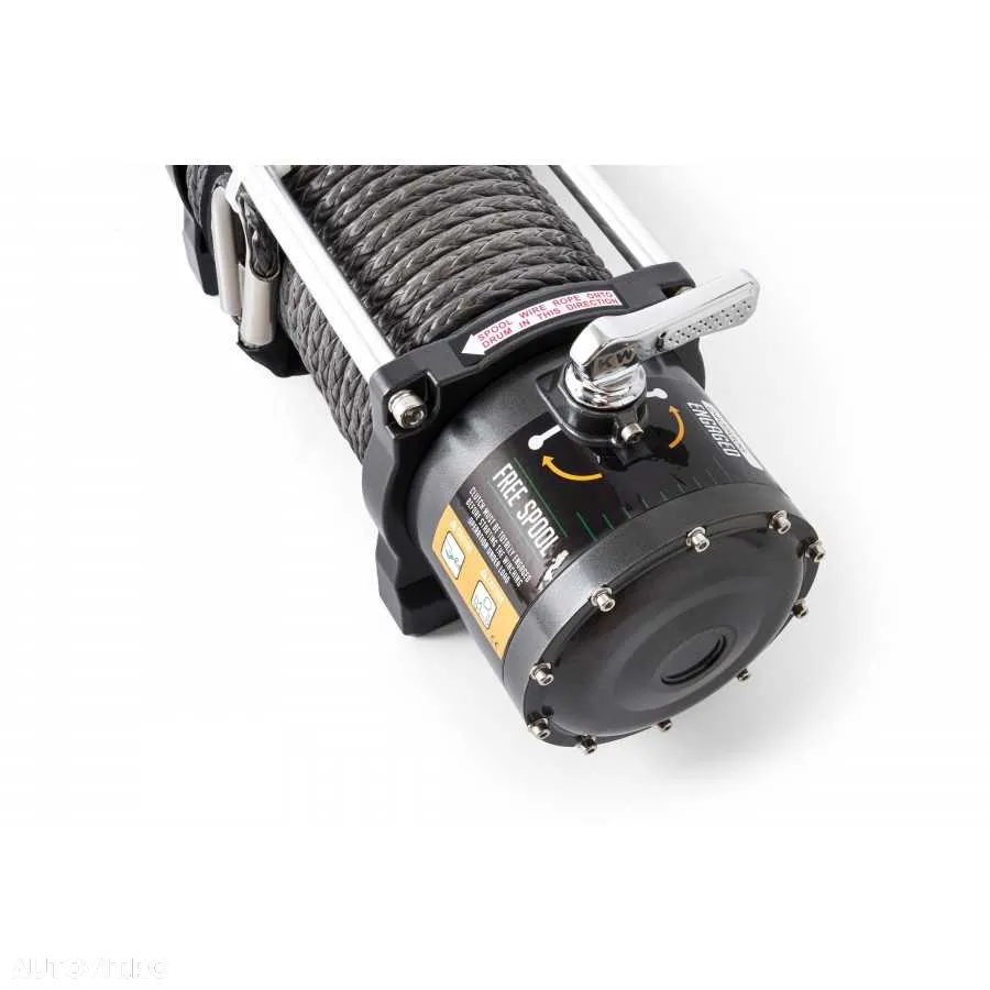 Troliu electric KANGAROOWINCH K 13000lbs (trage 5897 kg), cablu sintetic - 6