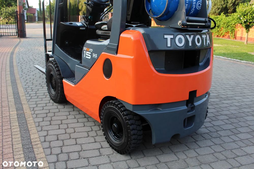 Toyota 02-8FGF15 / PRZEBIEG TYLKO 16 MTG / NOWY NIE UŻYWANY/ HANGCHA / LINDE / YALE / HELI - 11