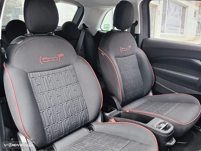 Fiat 500e 23,8kWh Red - 46
