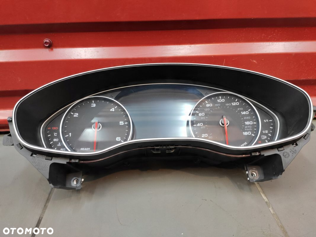 AUDI A7 4G LIFT 3.0 TDI LICZNIK ZEGARY PRĘDKOŚCIOMIERZ ANGLIK 4G8920985L - 2