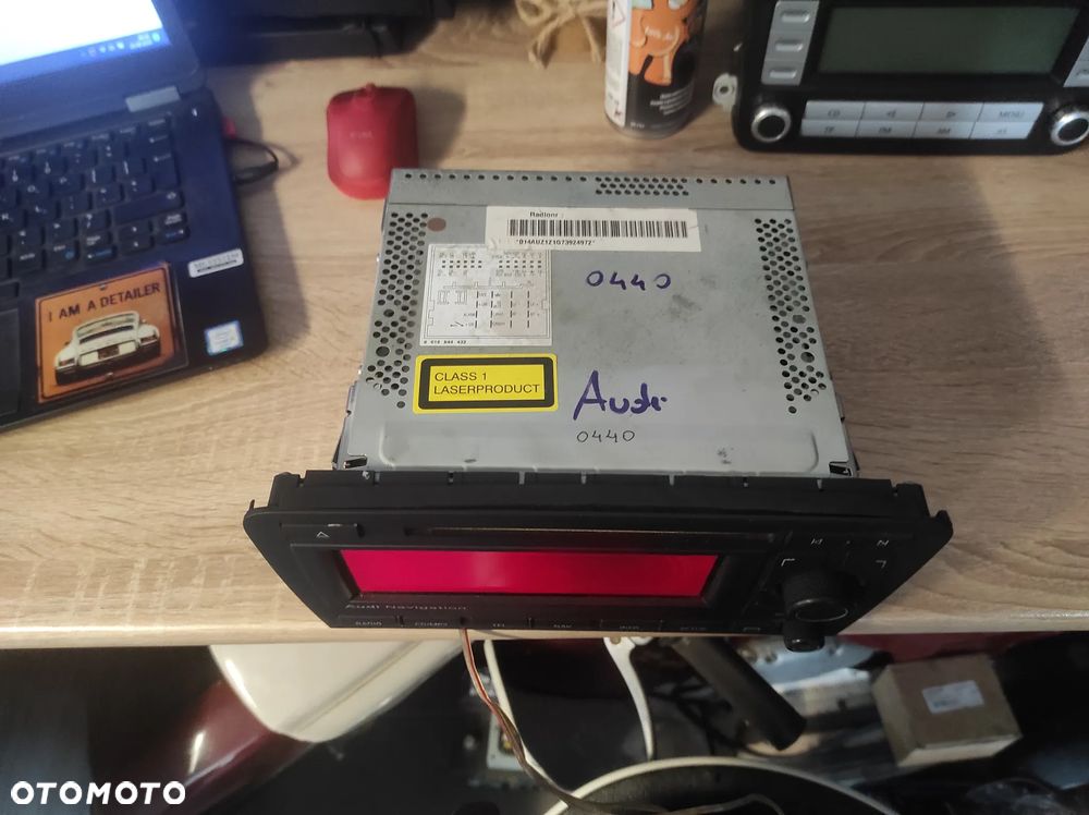 RADIO AUDI NAWIGATION MMI AUDI A3 8P LIFT 2DIN 8P0035191N ROZKODOWANE WYSYŁKA !!!! - 3