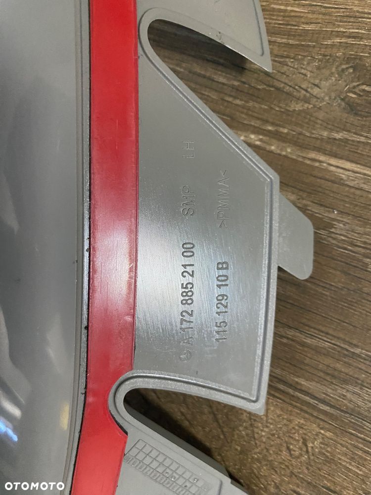 MERCEDES SLC SLK R172 C KLASA W205 AMG LIFT 16- LISTWA SPOILER LEW NOWY ORG - 2