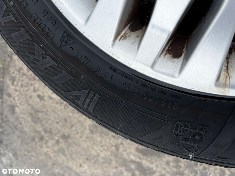 KOŁA FELGI OPONY ZIMOWE CAŁOROCZNE FORD MONDEO MK3 215/55 R16 - 14