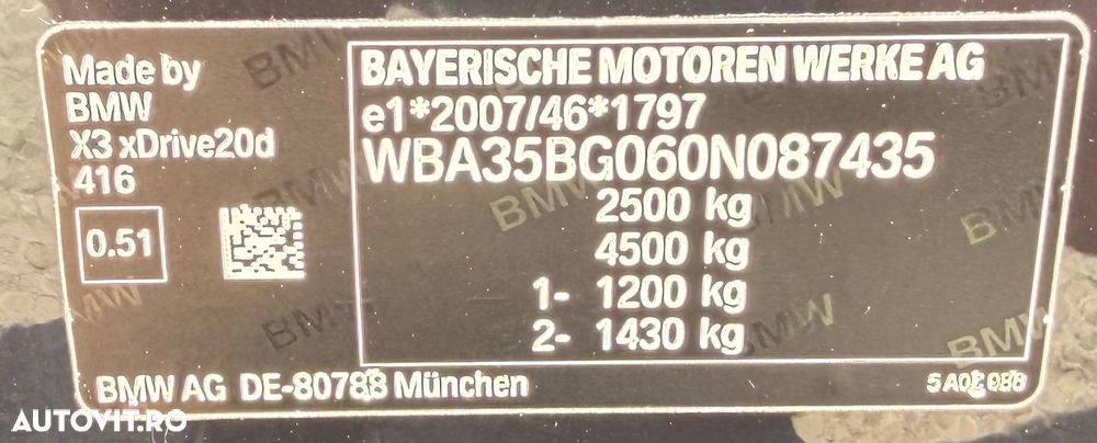 BMW X3 2021 — imagine 27