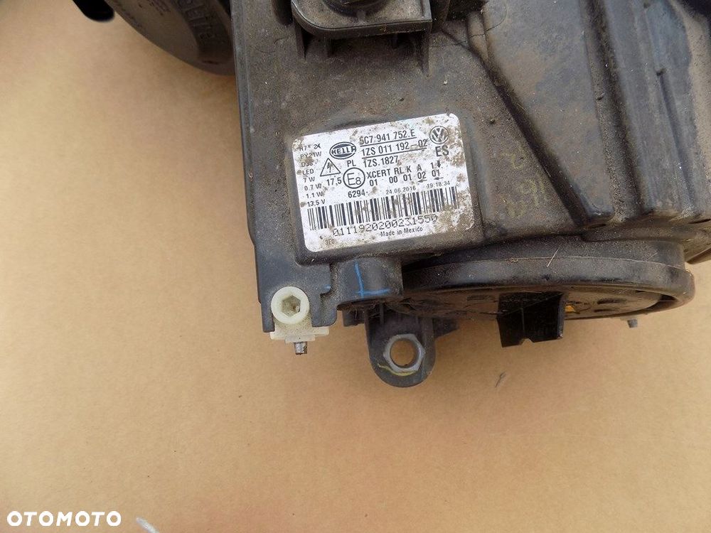 dw jetta 6 zderzak maska błotniki led xenon pas - 15