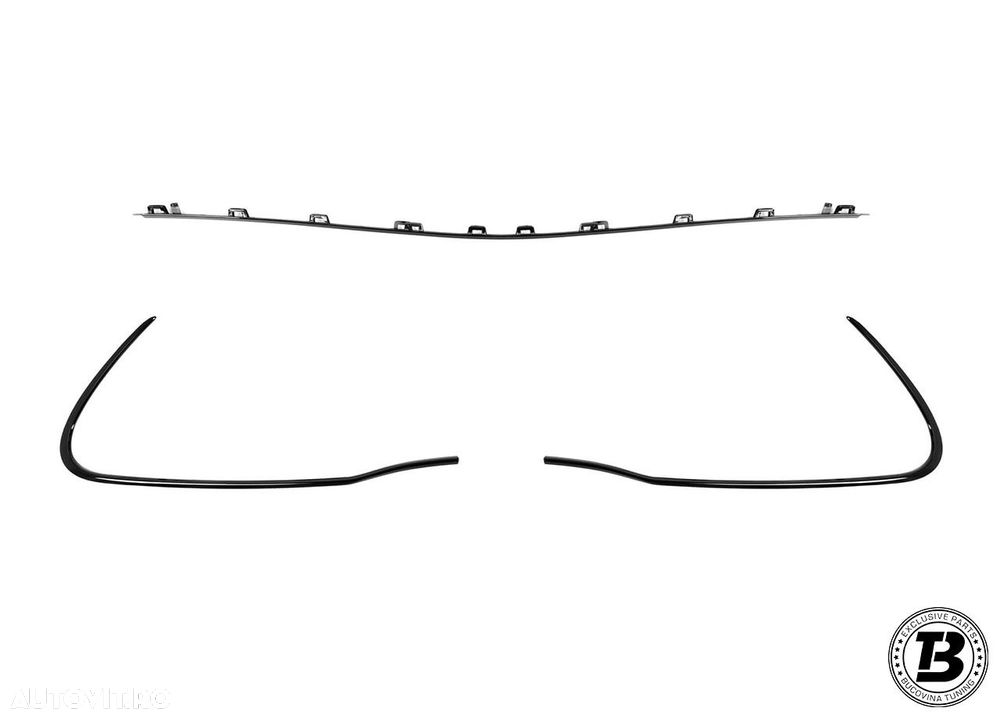 Pachet Exterior compatibil cu Mercedes S Class W223 Shadow Design - 11