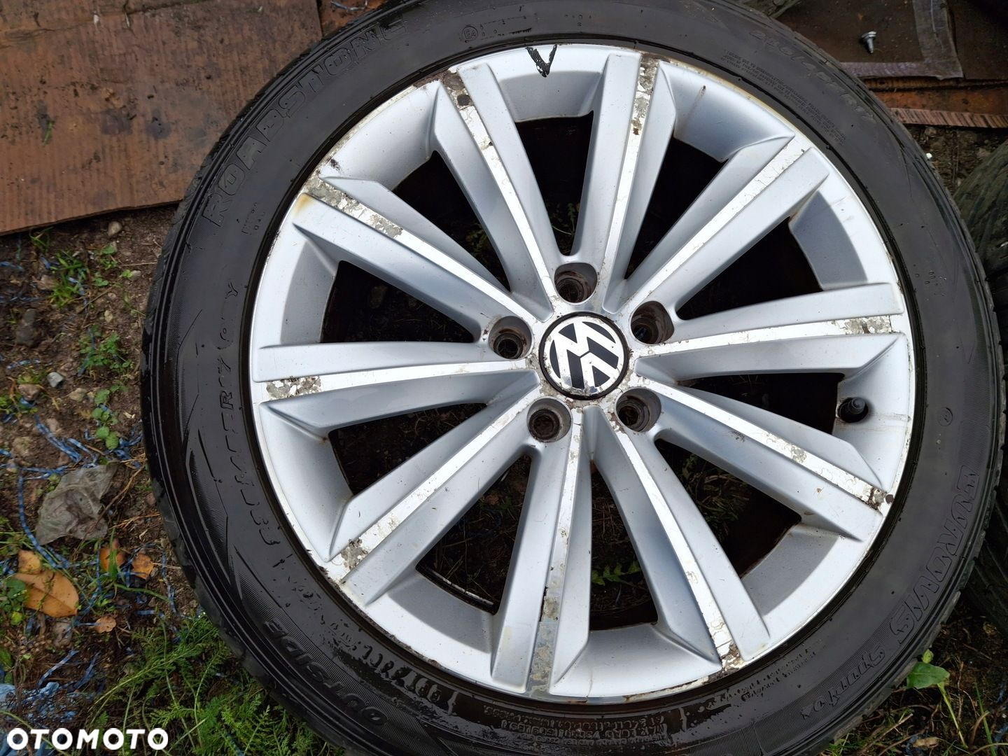 VW PASSAT B7 KOŁA 17 FELGI ALUMINIOWE 3AA601025F ET47 7,5Jx17 OPONY - 2