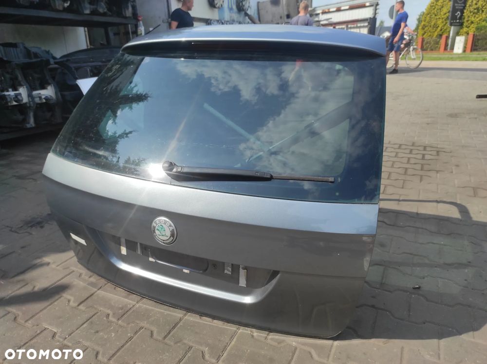 SKODA SUPERB 2 KOMBI KLAPA BAGAŻNIKA TYLNA SZYBA 3T9 LF8L 9157 WYSYŁKA !!!!!! - 2