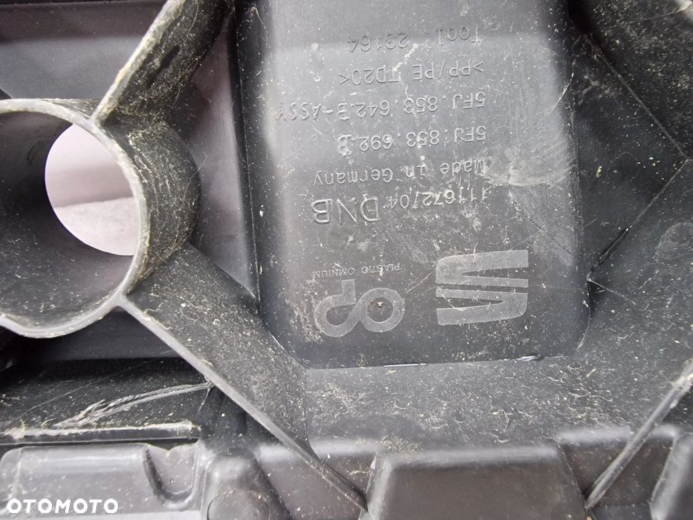 SEAT TARRACO 5FJ OSŁONA PASA / WZMOCNIENIE GÓRNE ZDERZAKA , NR 5FJ853692B / 5FJ853642B , NR AUKCJI GR301 - 14