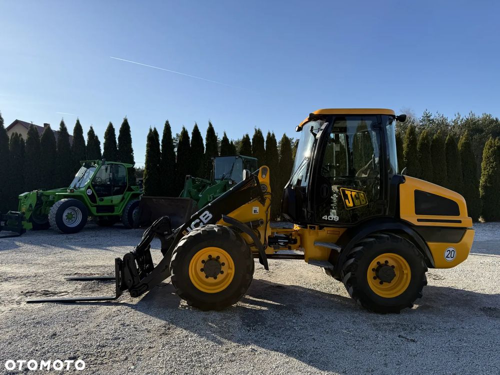JCB 409 AGRI / ORYGINAŁ / SILNA / ŁADNIE UTRZYMANA  / BEZ DPF I ADBLUE / ZADBANA / SPROWADZONA Z NIEMIEC / 407 408 406 60 70 M 506 509 - 36