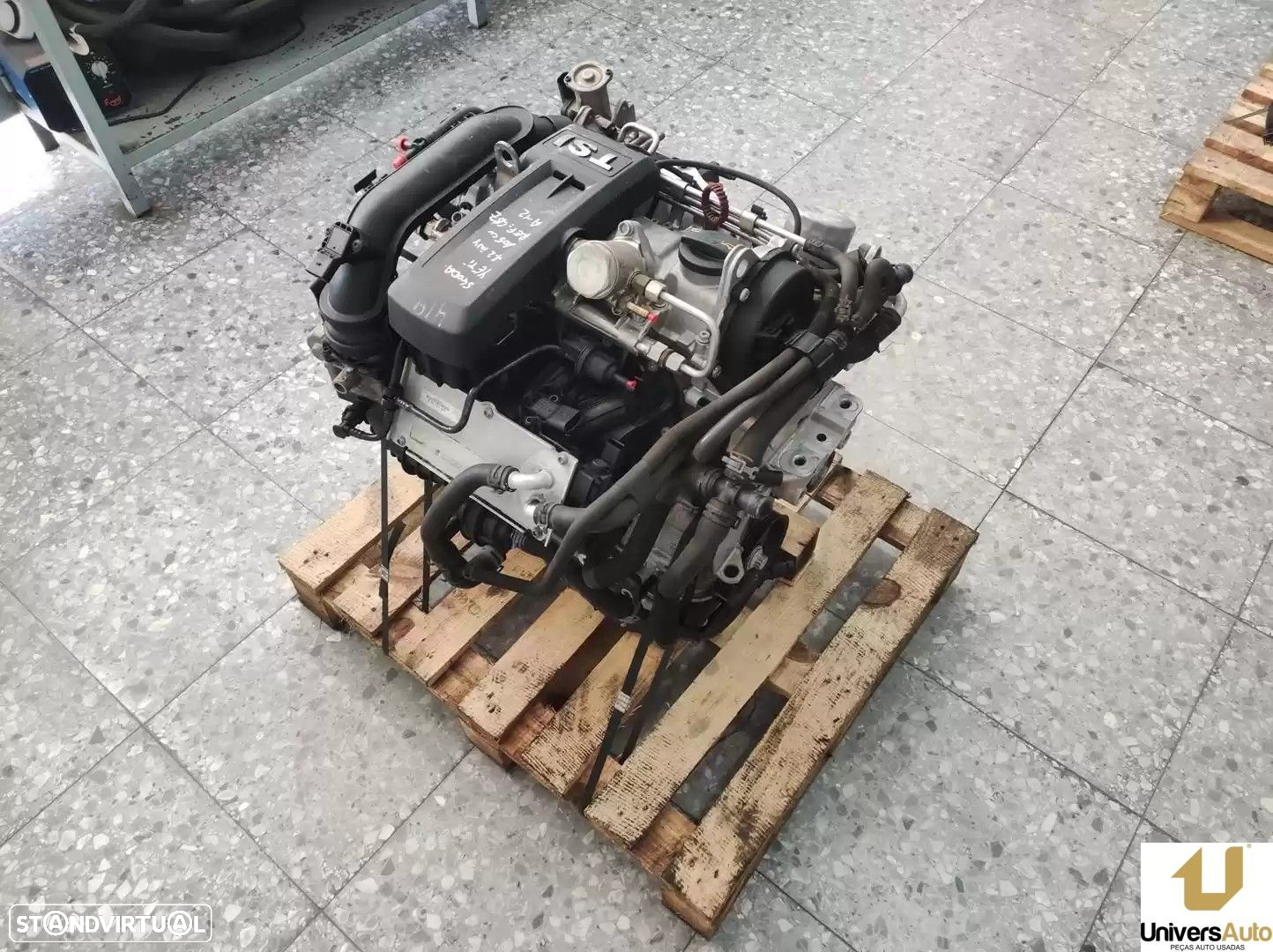 MOTOR COMPLETO SKODA YETI 2012 -CBZ - 4