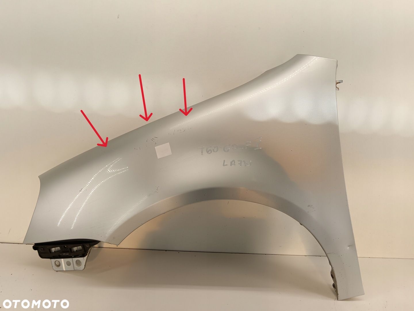 BŁOTNIK LEWY PRZEDNI VW GOLF 5 V 03-09 LA7W - 1