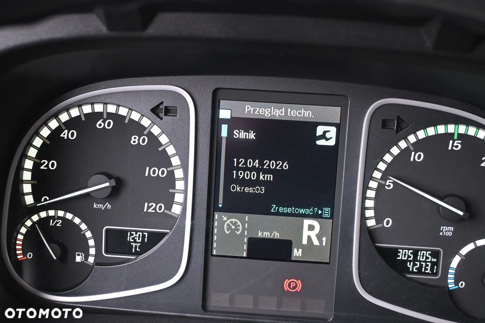 Mercedes-Benz Atego kontener 7,25 - 16