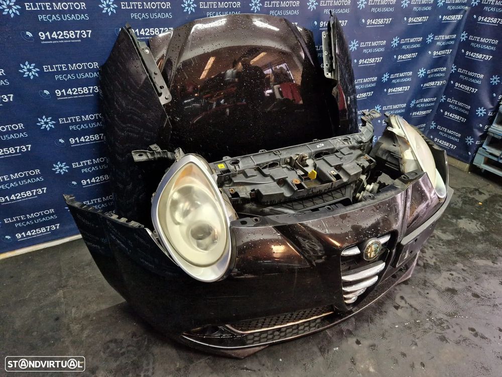 Frente completa usada ALFA ROMEO MITO 1.3 JTD capot parachoques guardalamas oticas radiadores - 2