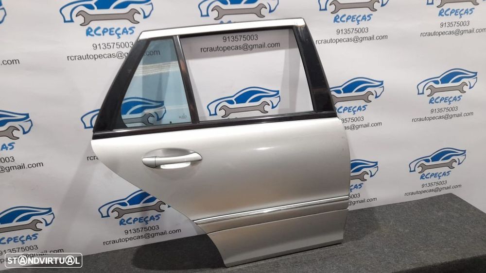 PORTA TRASEIRA TRÁS DIREITA MERCEDES BENZ CLASS C W203 STATION WAGON FECHO ELEVADOR MOTOR PUXADOR VIDRO - 3