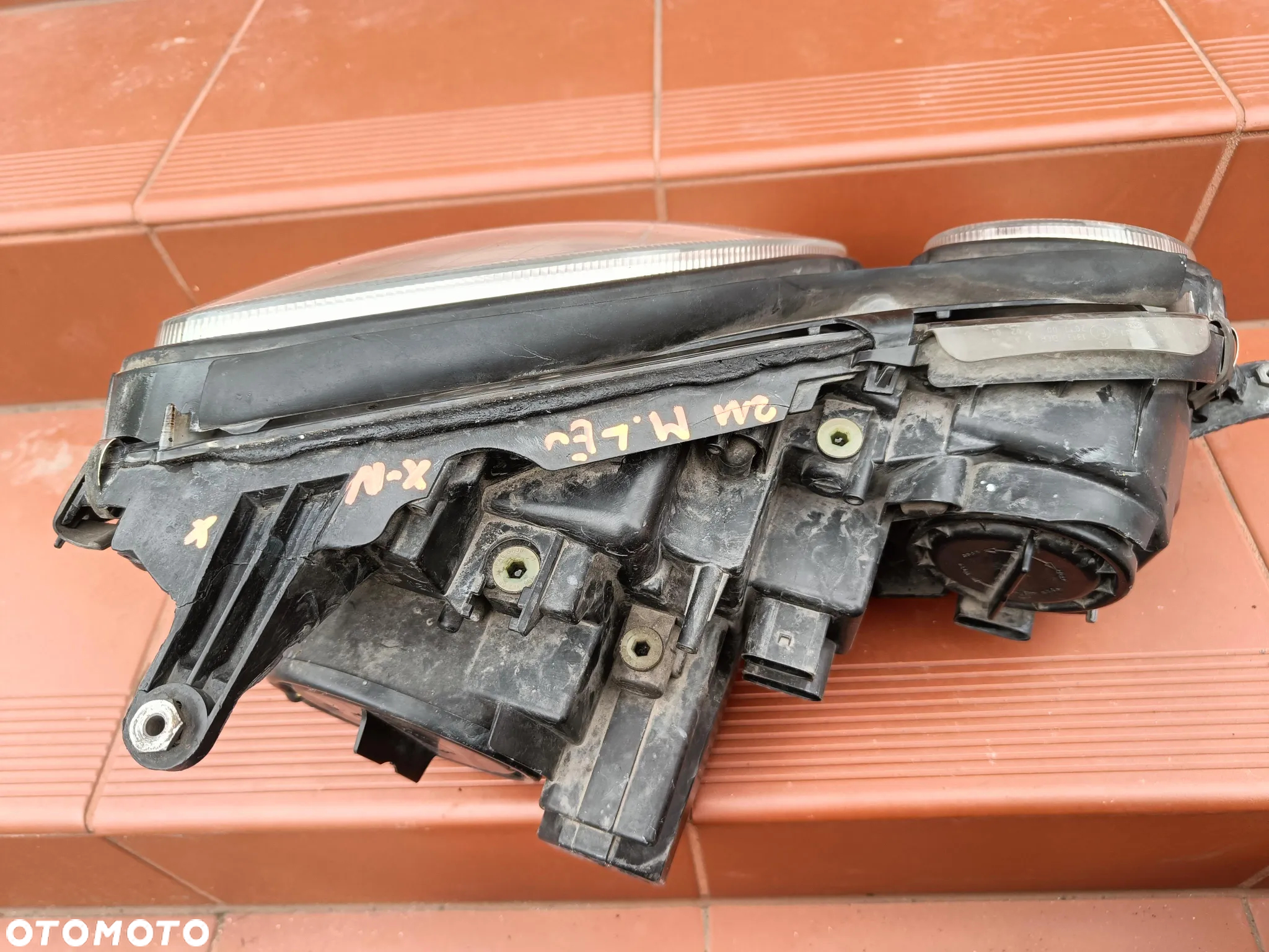 MERCEDES W211 LIFT LAMPA LEWA PRZÓD PRZEDNIA BI XENON NIE SKRĘTNY - 6