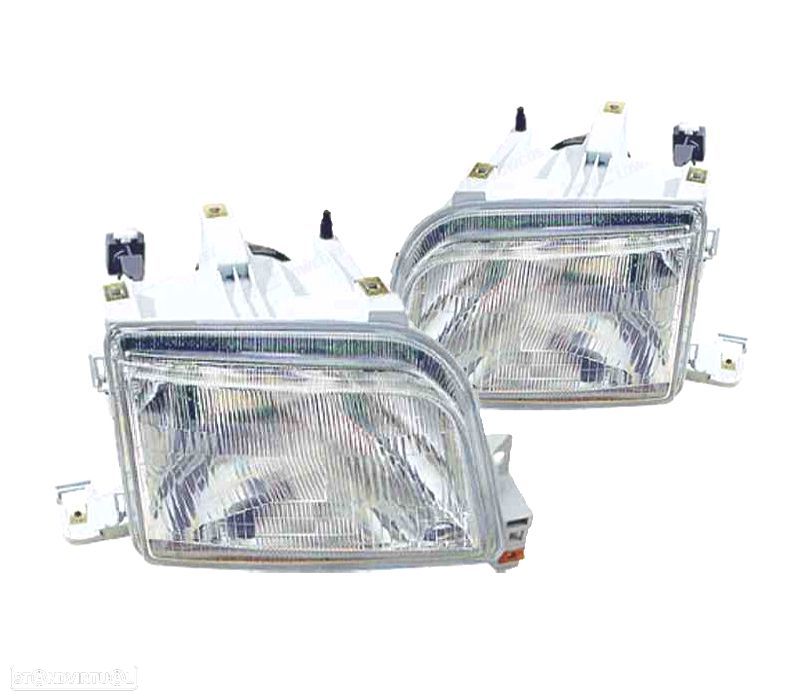 FARÓIS OPTICAS PARA RENAULT CLIO I 90-96 MAN. - 1