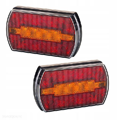 Lampa zespolona tylna Carla przyczepa KOMPLET
