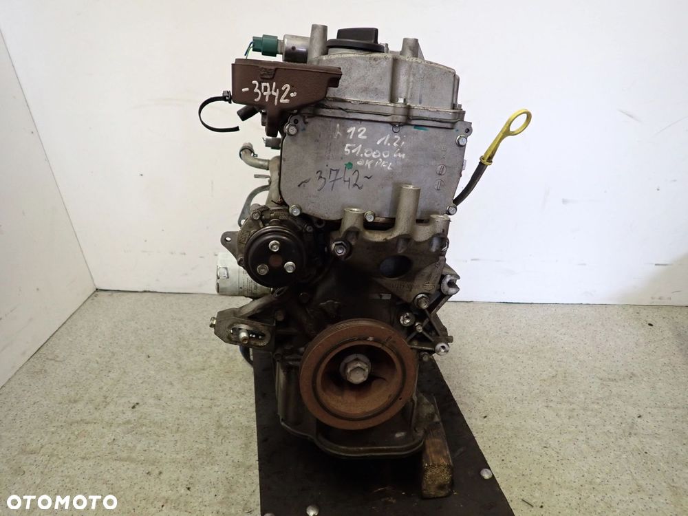 NISSAN MICRA K12 1.2i BENZYNA 02-09 SILNIK MOTOR CR12 51 TYŚ - 1