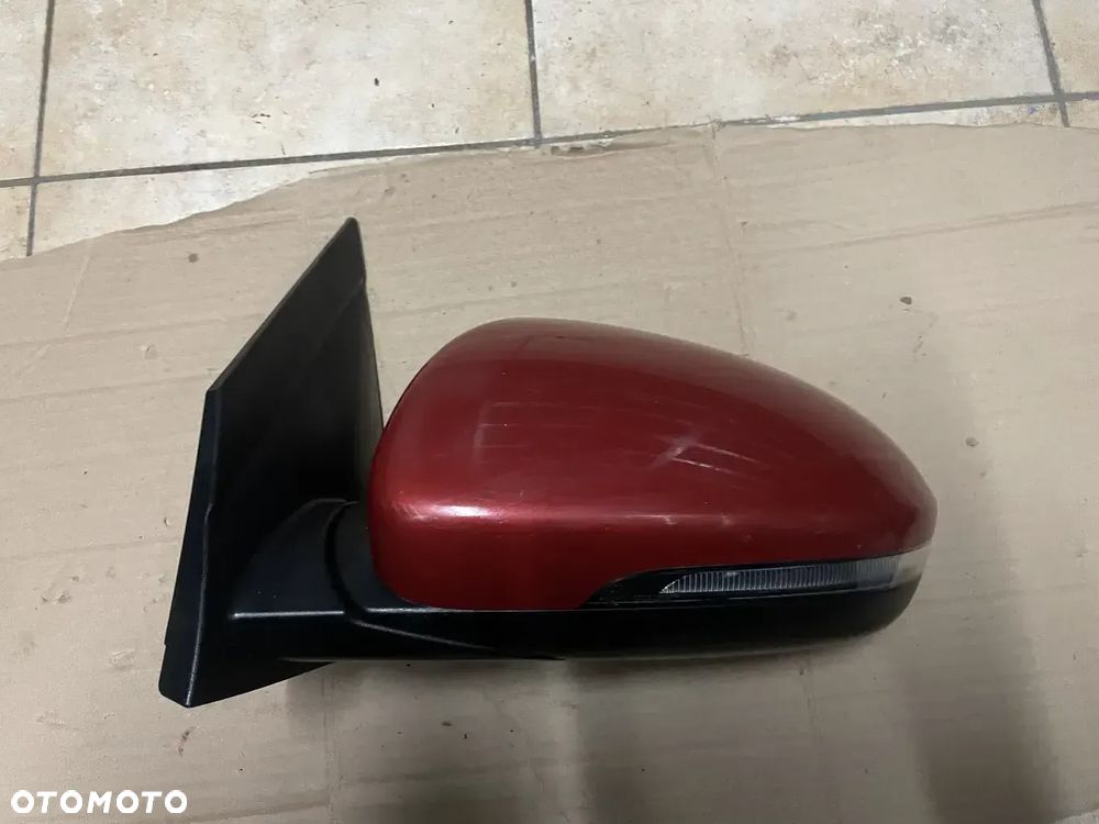 Lusterko lewe Hyundai Tucson III 8PIN (bordowy) - 2