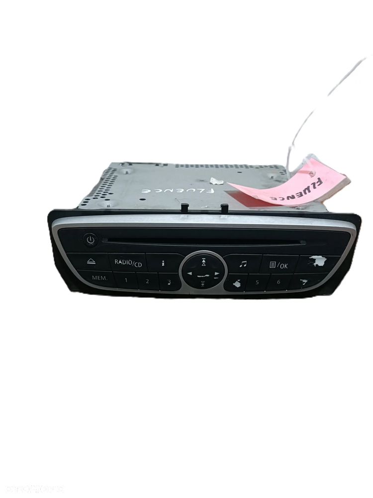 RENAULT FLUENCE 09-16 radioodtwarzacz radioodbiornik radio 281150030R * - 1