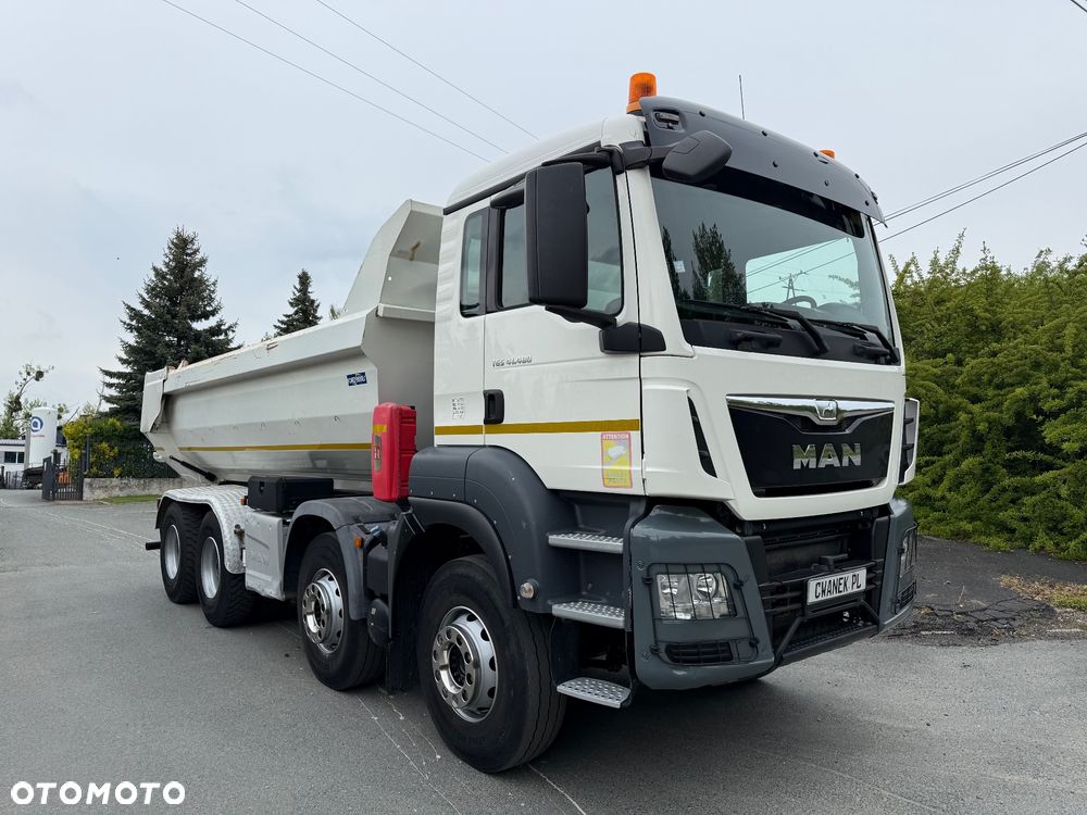 MAN TGS 41.480* 8x4* Wywrot* Hydroklapa* Koła 85%* Z Francji* Stan - 3