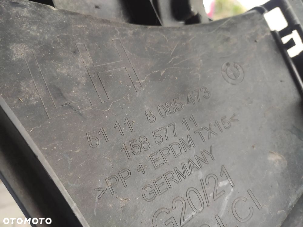 EU Ślizg zderzaka lewy przód BMW 3 G20 G21 LCI LIFT M-pakiet 8085473 - 3