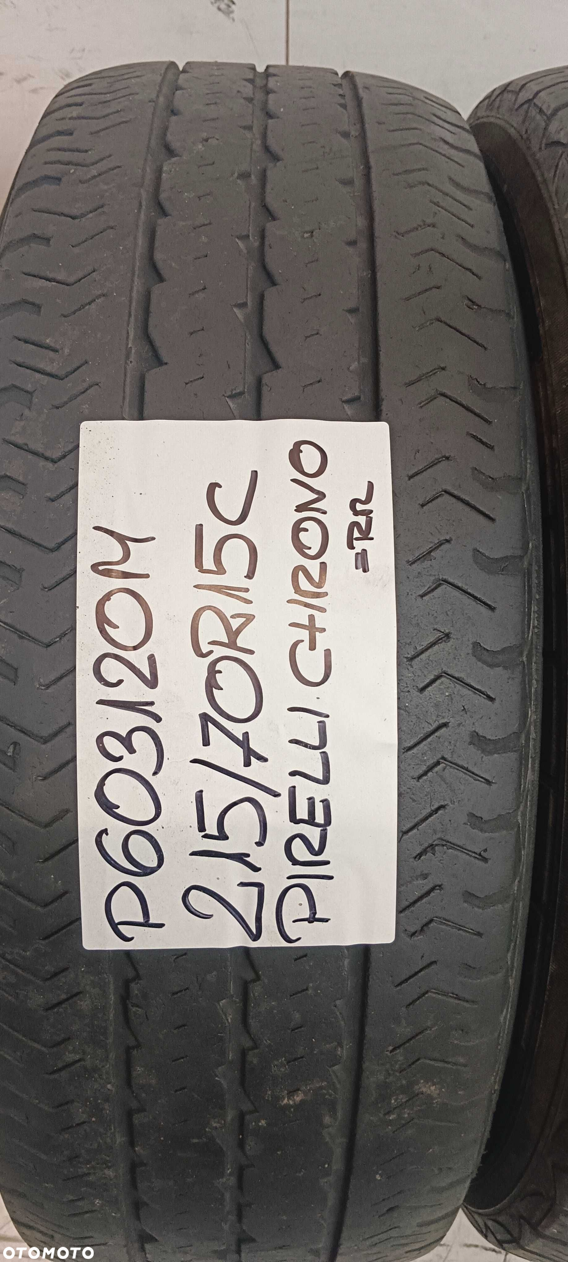 P603120M Para 215/70R15C Pirelli Chrono - 2
