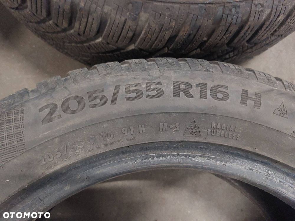 OPONY ZIMOWE 4 SZT 205/55R16 TRISTAR SNOWPOWER CONTINENTAL TS 860 - 7