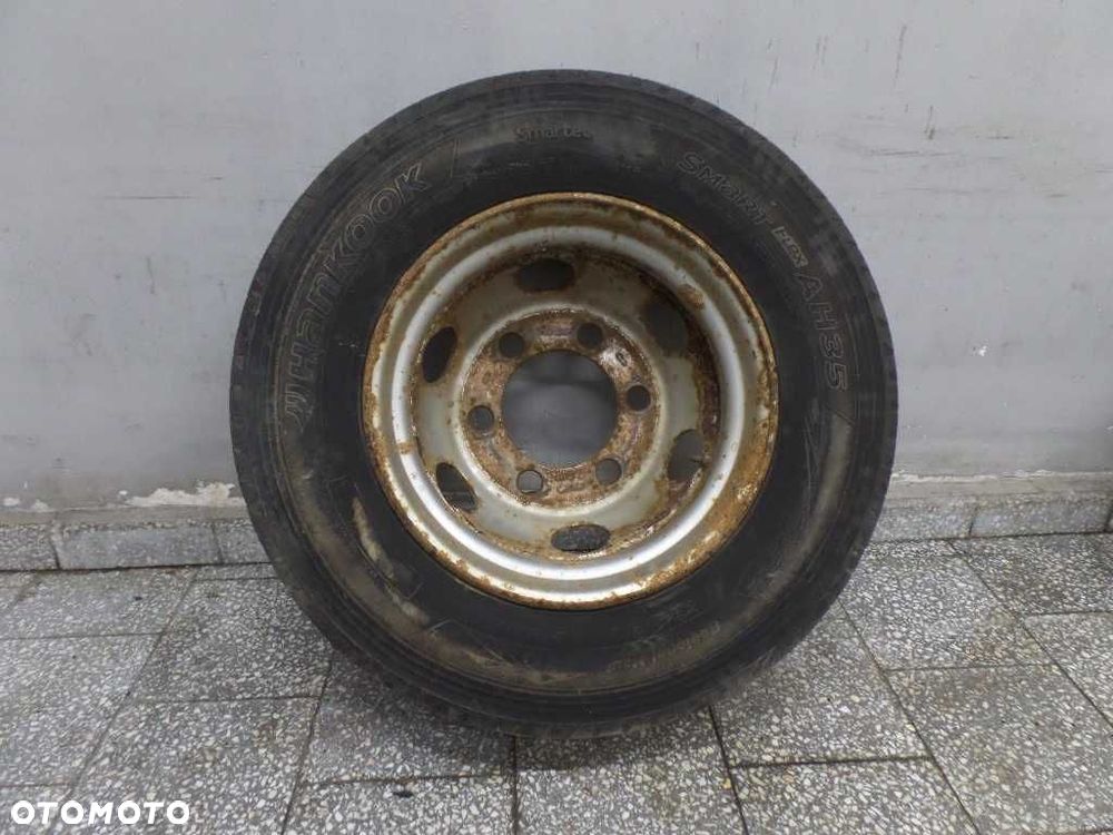 ISUZU NQR NKR NPS KOLA FELGI 17.5x6J 127-9TC HANKOOK SMART FLEX 215/75R17.5 6x222 - 5