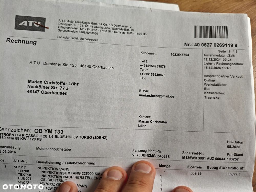 Citroën C4 Picasso BlueHDi 120 Exclusive - 39