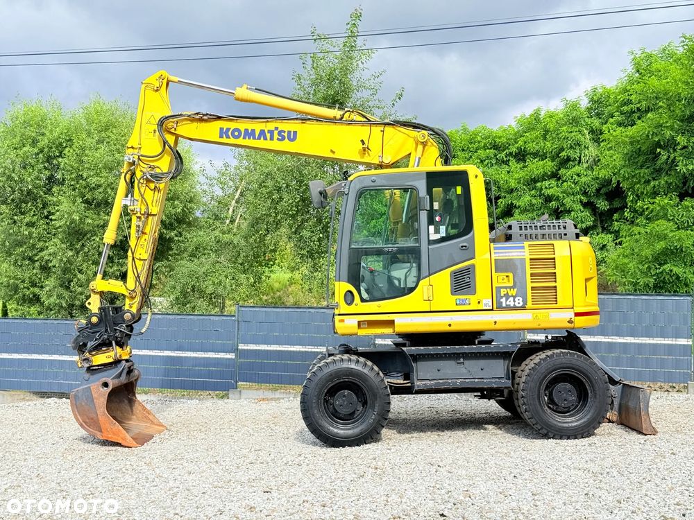 Komatsu * Komatsu PW 148  *ROTOTILT * Sprowadzona * Koparka Kołowa * - 10
