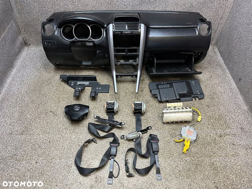 Deska rozdzielcza kokpit pasy poduszkI modul AIRBAG Grand Vitara II EUROPA - 1