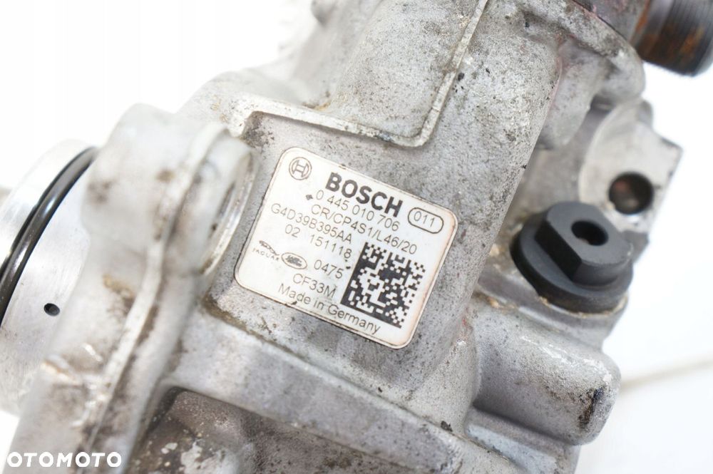 POMPA WTRYSKOWA LAND ROVER JAGUAR 2.0D G4D39B395AA 0445010706 - 6