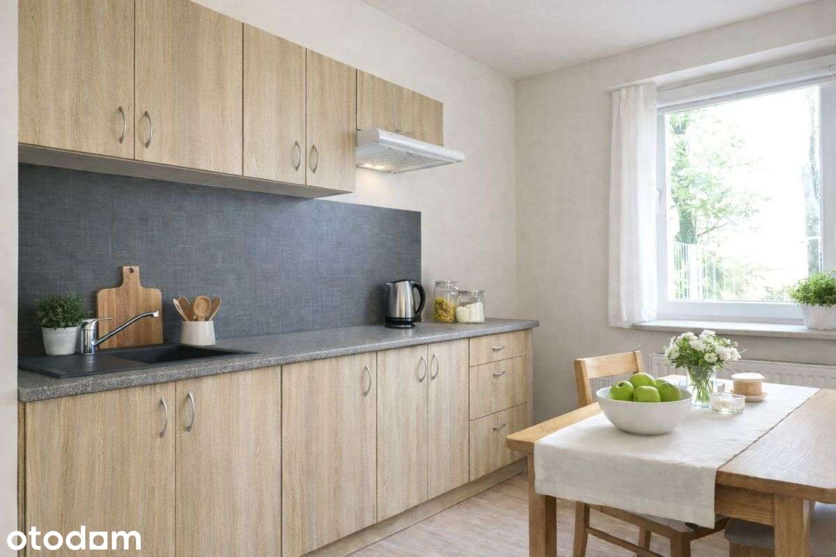 1-pokojowe mieszkanie 38m2 + balkon - Pełny obrazek: 4/11