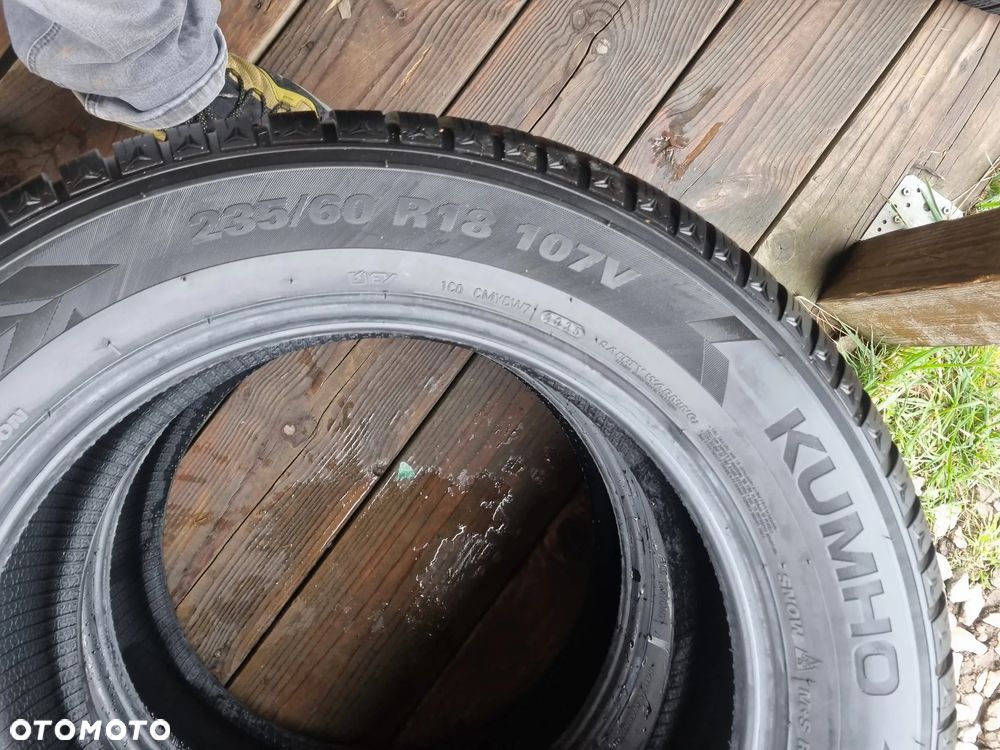 Opony Kumho WinterCraft WP52+ 235/60R18 107V 2025r,4X8mm jak nowe - 12