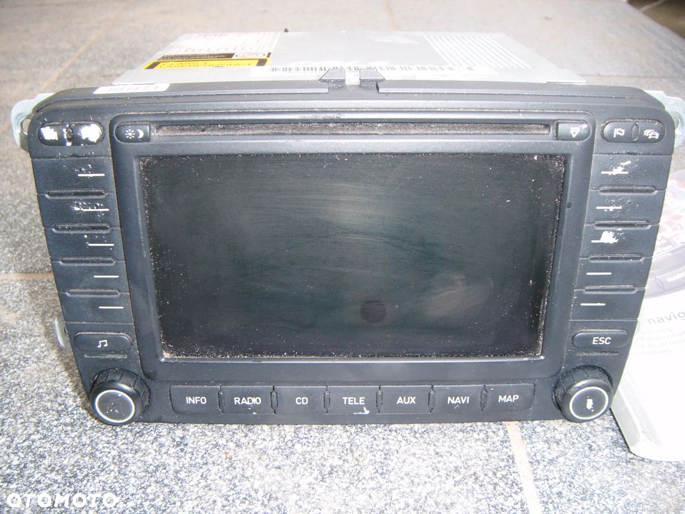 seat altea 06r radio cd nawigacja oryginał 5p0035192a - 1
