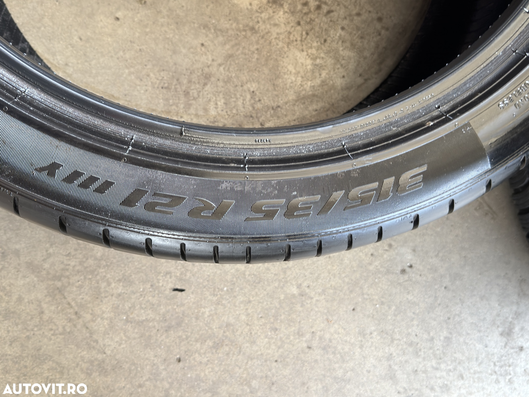 Vând set anvelope 275/40/21-315/35/21 Pirelli de vară cu runflat ca noi - 6