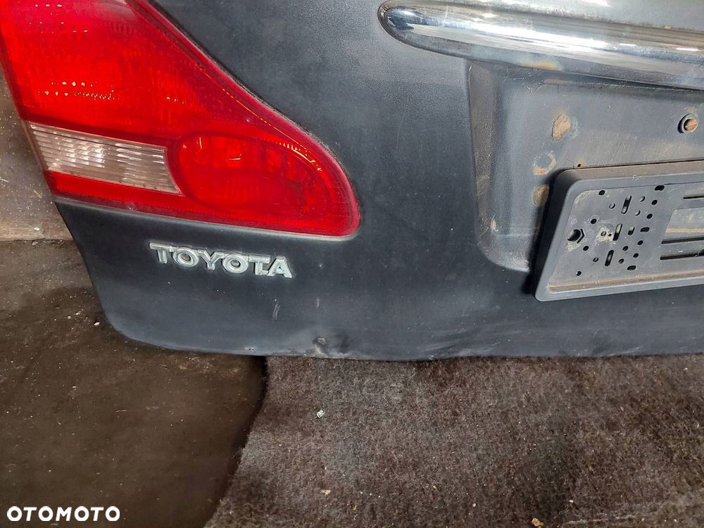 KOMPLETNY TYŁ KLAPA BAGAŻNIKA ZDERZAK LAMPY TOYOTA AVENSIS VERSO I 1E2 - 12