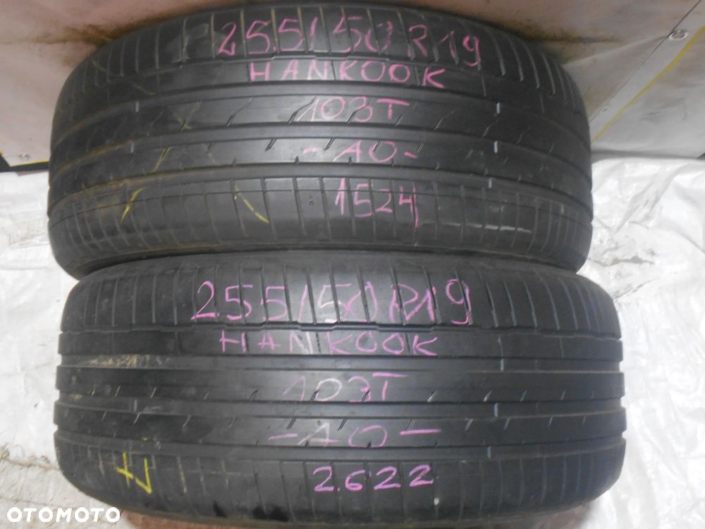 OPONY 255/50R19 HANKOOK VENTUS S1 EVO 3 EV AO DOT 1524 / 2622 7MM - 1